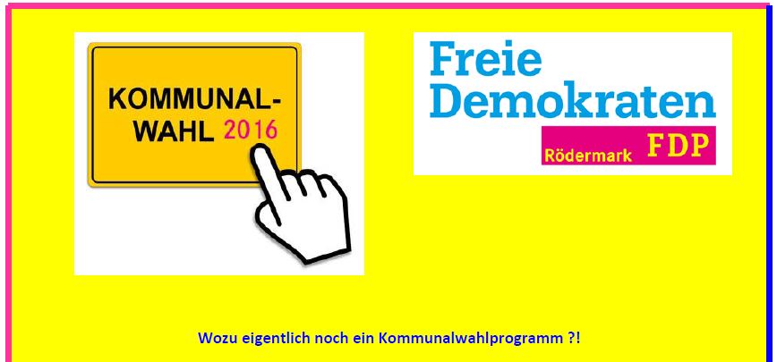 Wahlprogramm.