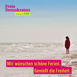 Die FDP Rödermark wünscht schöne Sommerferien