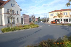 Hier müsste der gesamte Verkehr in die Ortsmitte durch