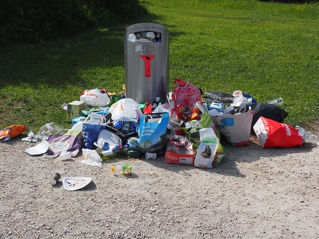 Müll und Vadalismus in Rödermark (Symbolfoto)
